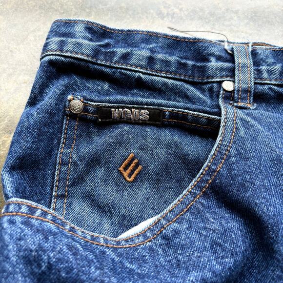 Super baggy Vintage Y2K Webs Blue‎ Jeans - Picture 4 of 7